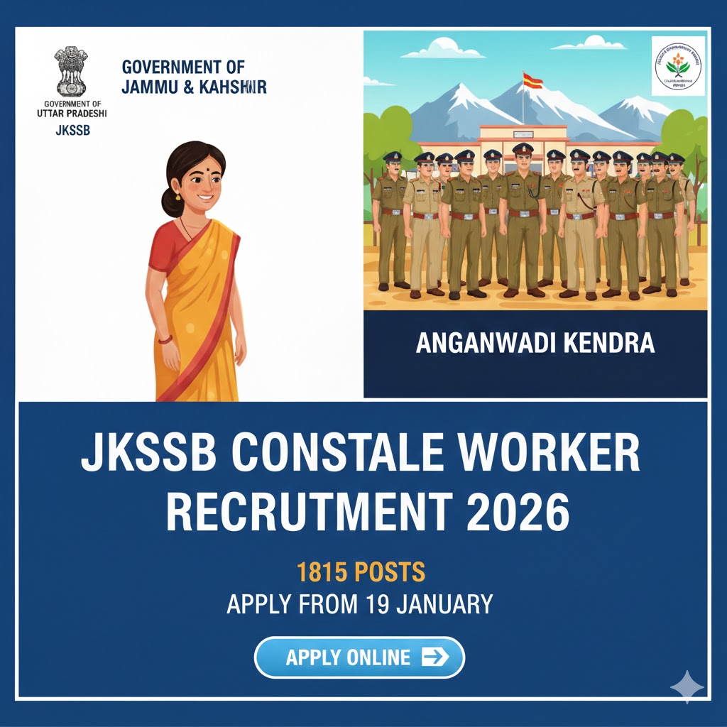 JKSSB Constable Recruitment 2026