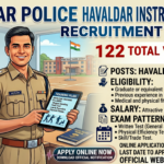 Bihar Police Havaldar Instructor Recruitment